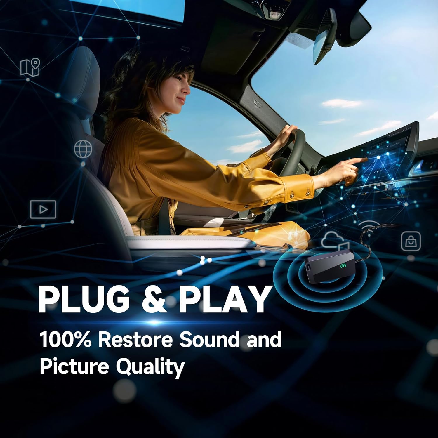 Thumbnail 4 de Jemluse Wireless CarPlay Adapter for iPhone
