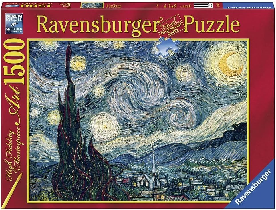 Detalle 2 de Ravensburger Puzzle La Notte Stellata 1500 pezzi, 80×60 cm 🧩
