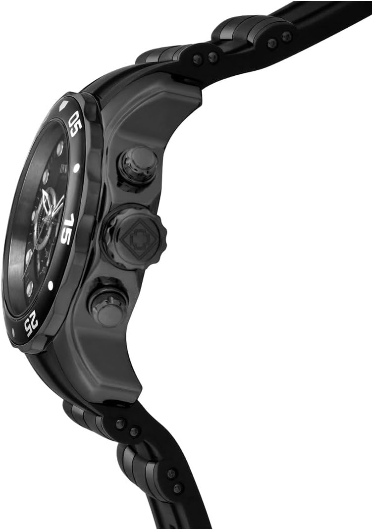 Detalle de Invicta Pro Diver 6986 Orologio da uomo in acciaio inox con movimento al quarzo, 48 mm