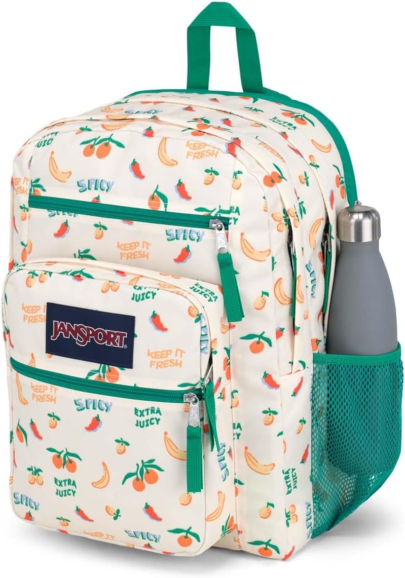 Thumbnail 2 de JANSPORT Big Student: Zaino capiente con scomparto per notebook 15 pollici, multicolore Five A Day Cream