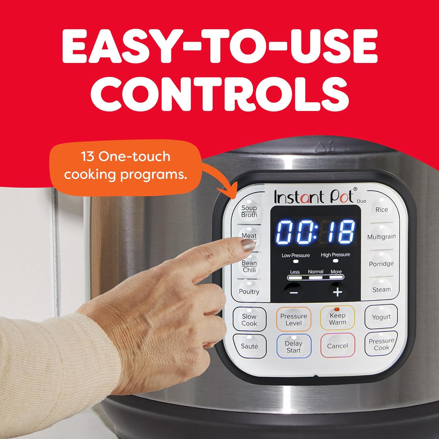 Thumbnail 3 de Instant Pot IP-DUO60 6-Quart 1000W Multi Cooker 🍲