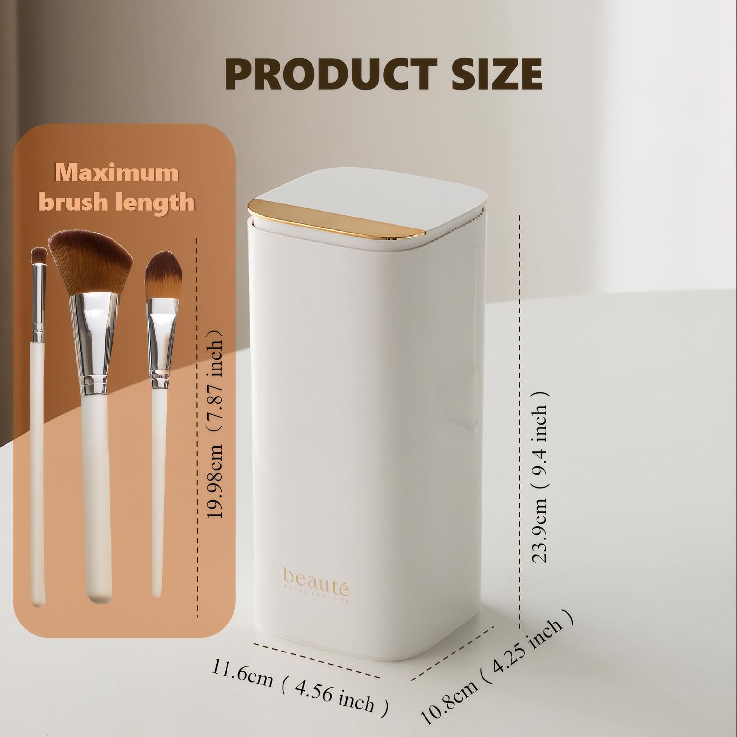 Detalle 2 de Accmuzzy Makeup Brush Holder 4 Slots
