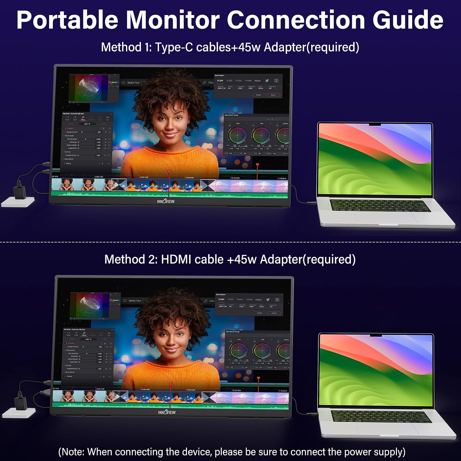 Thumbnail 2 de InnoView 2K Portable Monitor