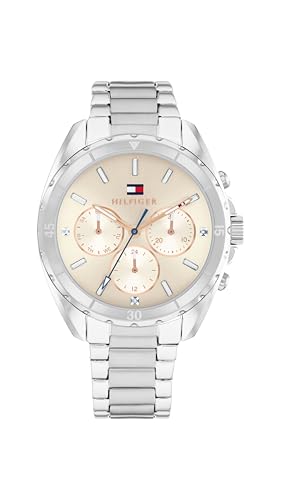 Detalle de Tommy Hilfiger Reloj analógico multifunción para mujer