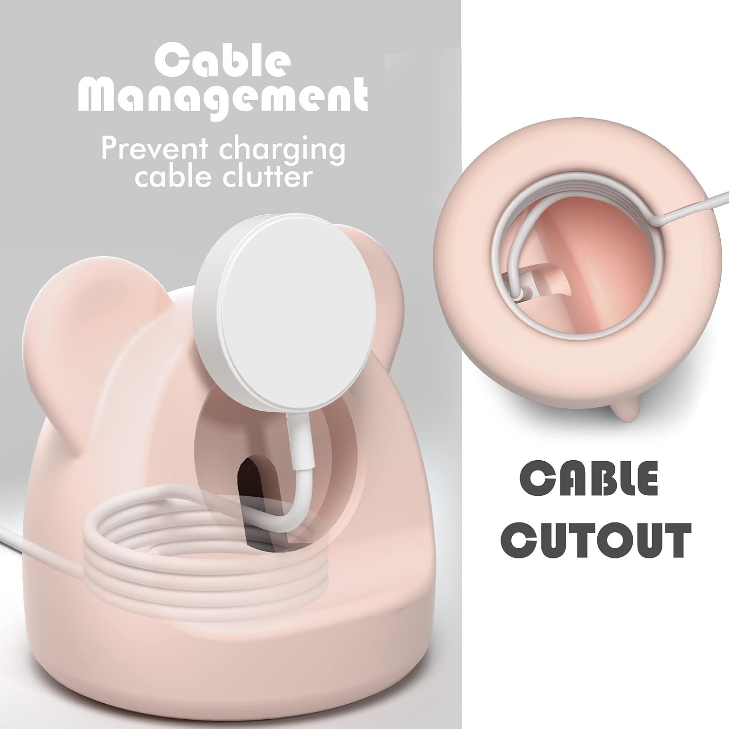 Thumbnail 4 de ELETIUO Apple Watch Charging Stand Pink