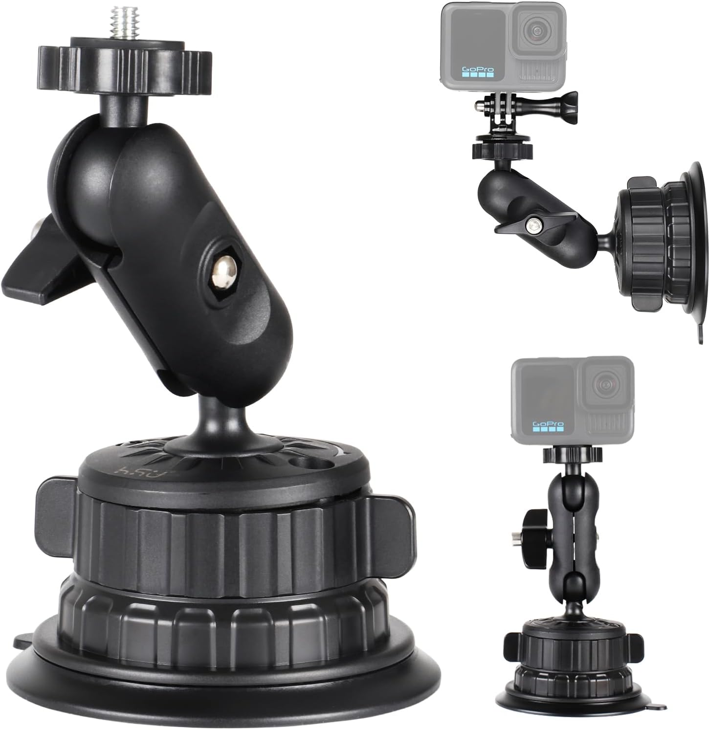 Detalle de HSU Suction Cup Mount for Action Camera