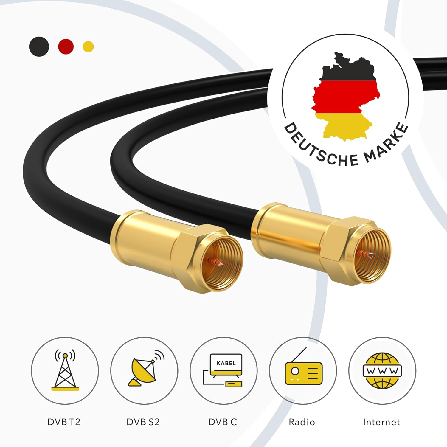 Thumbnail 1 de RedStar24 Premium 5m SAT Kabel