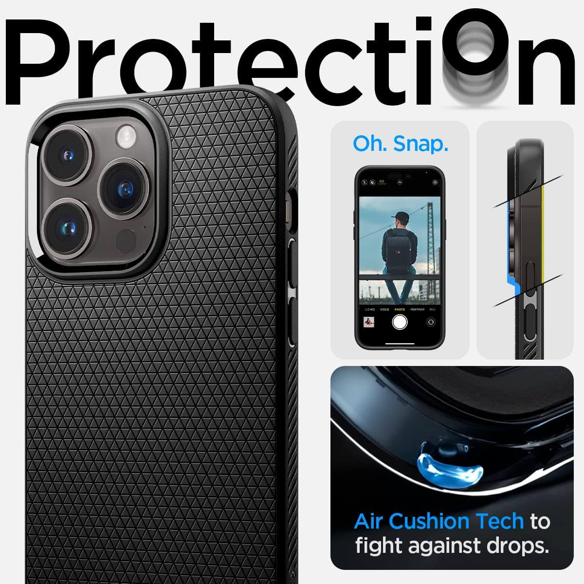 Thumbnail 4 de Spigen iPhone 14 Pro Max coque Liquid Air 6,7" — antidérapante
