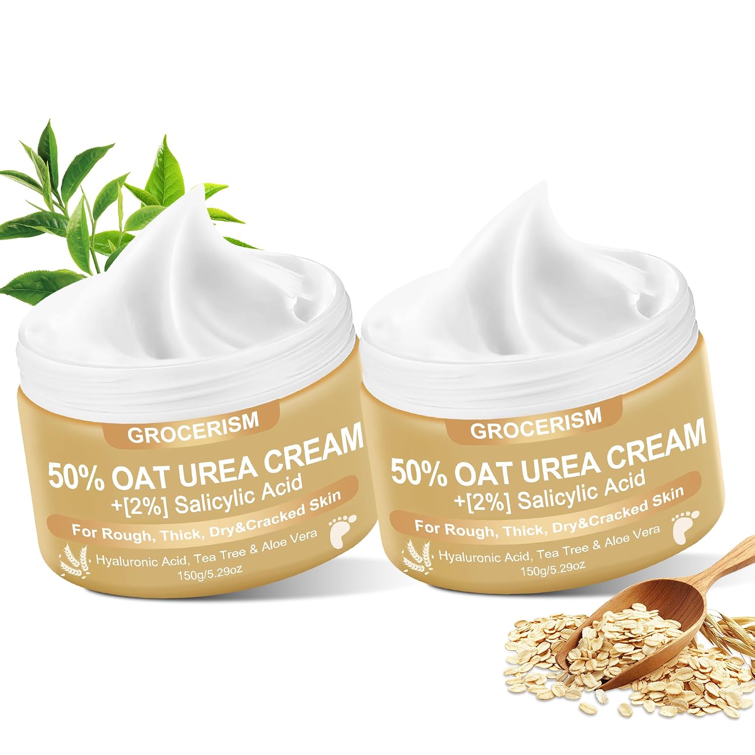 Detalle de Grocerism Urea Foot Cream, 5.29 oz