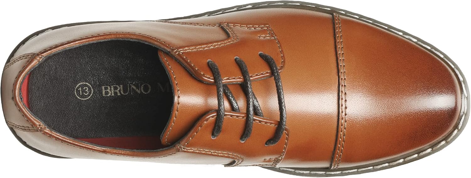Detalle de Bruno Marc Boy’s Dress Oxford Formal Shoes