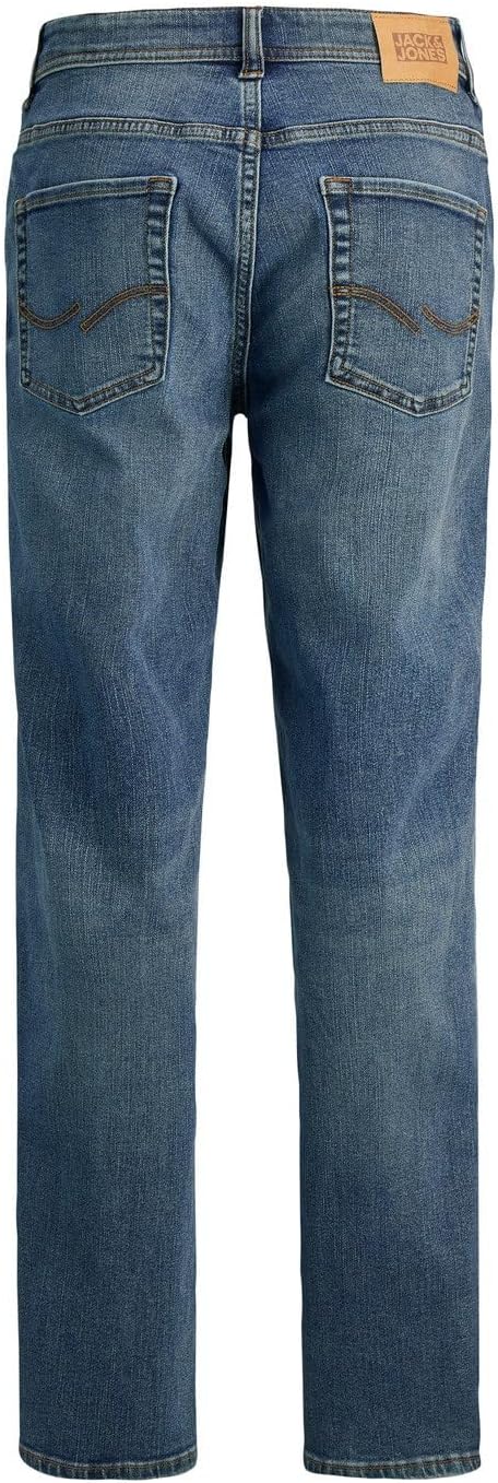 Detalle 2 de JACK & JONES JJICLARK JOS 278 : jean coupe regular à taille mi-haute