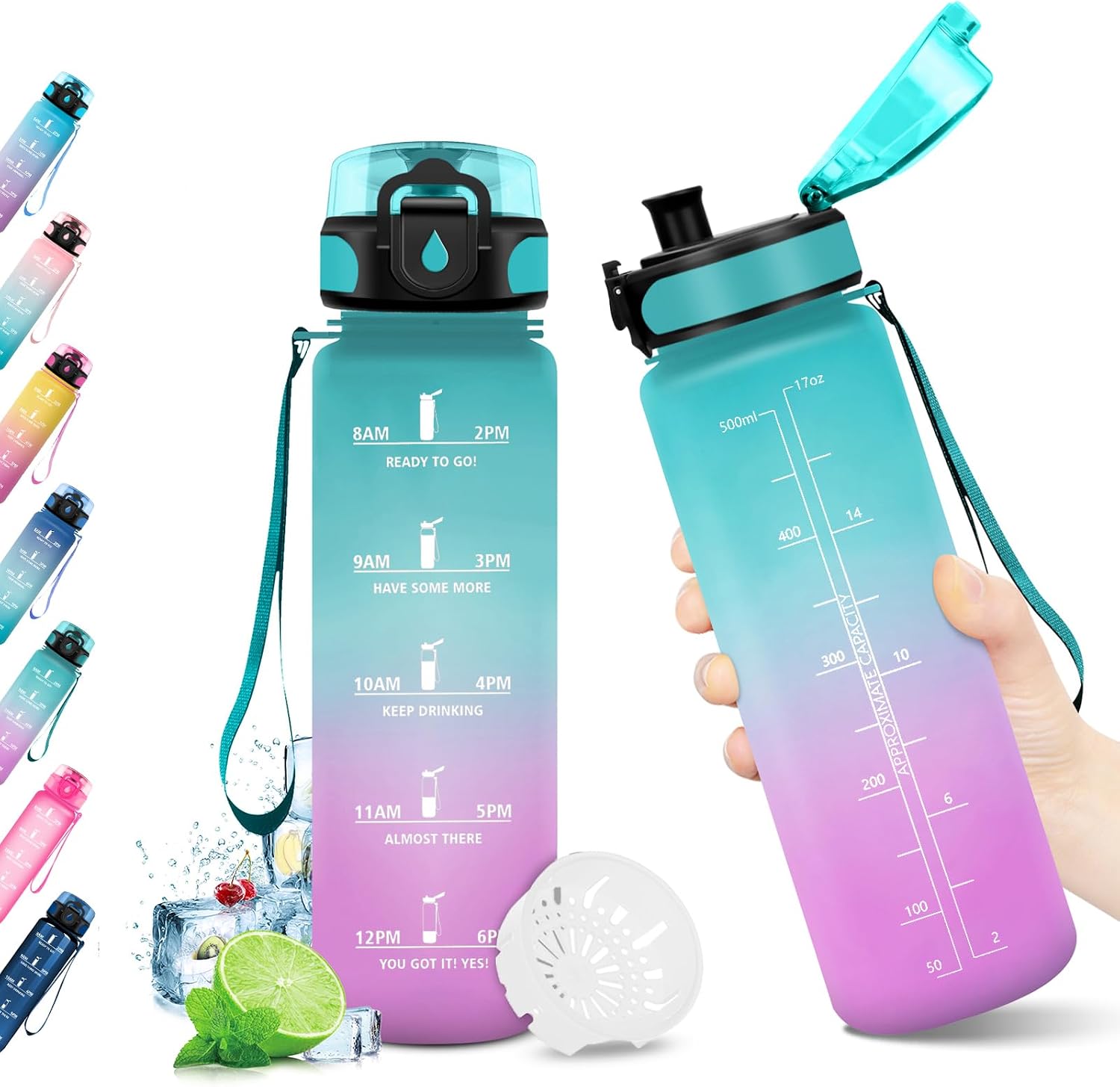 JAPORIA Botella 500ml deporte sin BPA