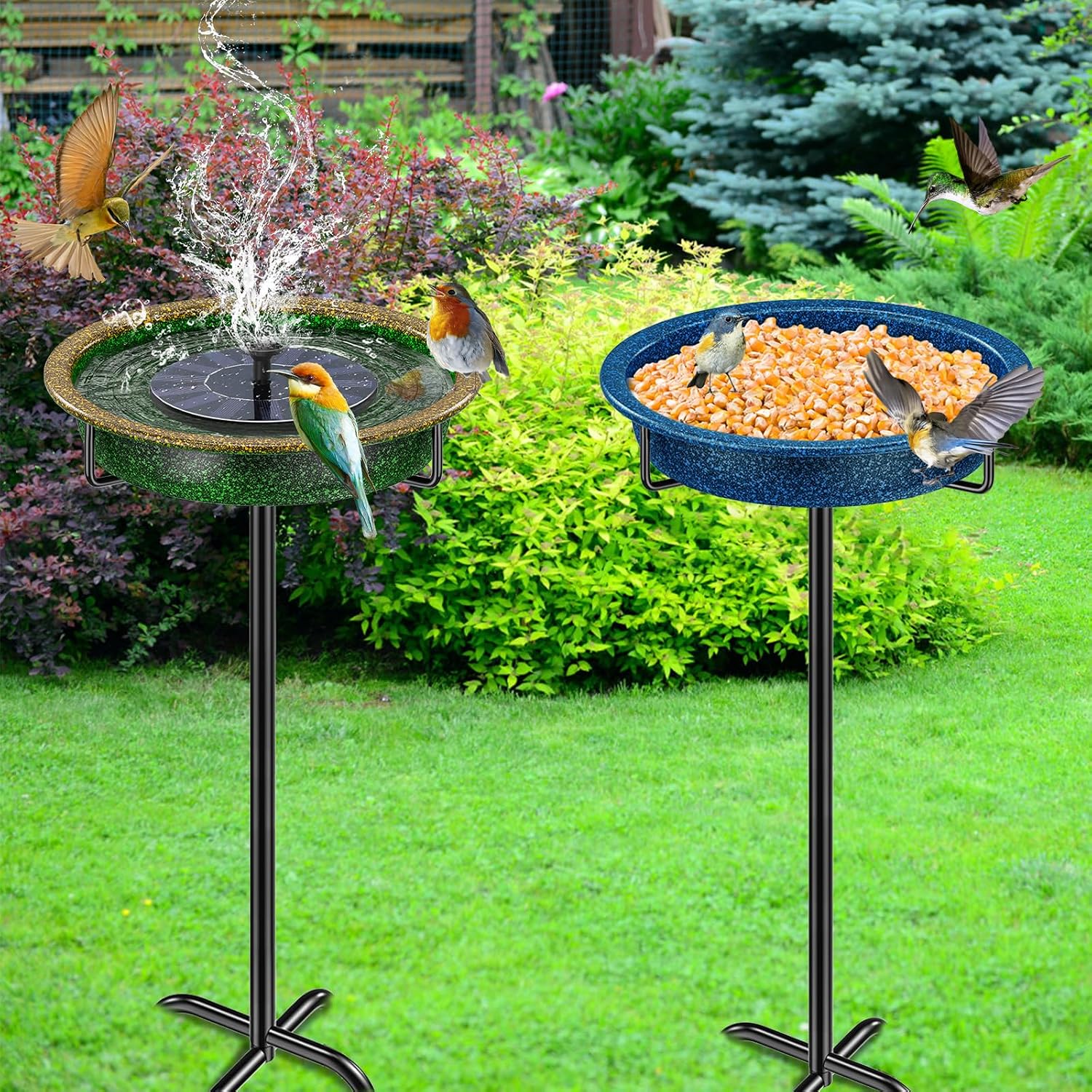 Detalle de YALINKA Bird Bath, 38-Inch