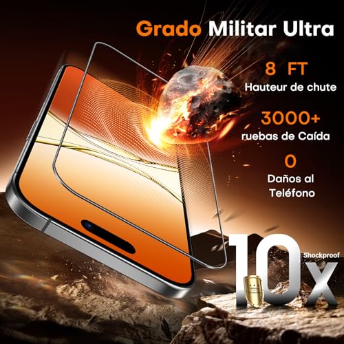 Thumbnail 7 de TOCOL Verre trempé pour iPhone 17, 16 Pro, protection écran ⚙