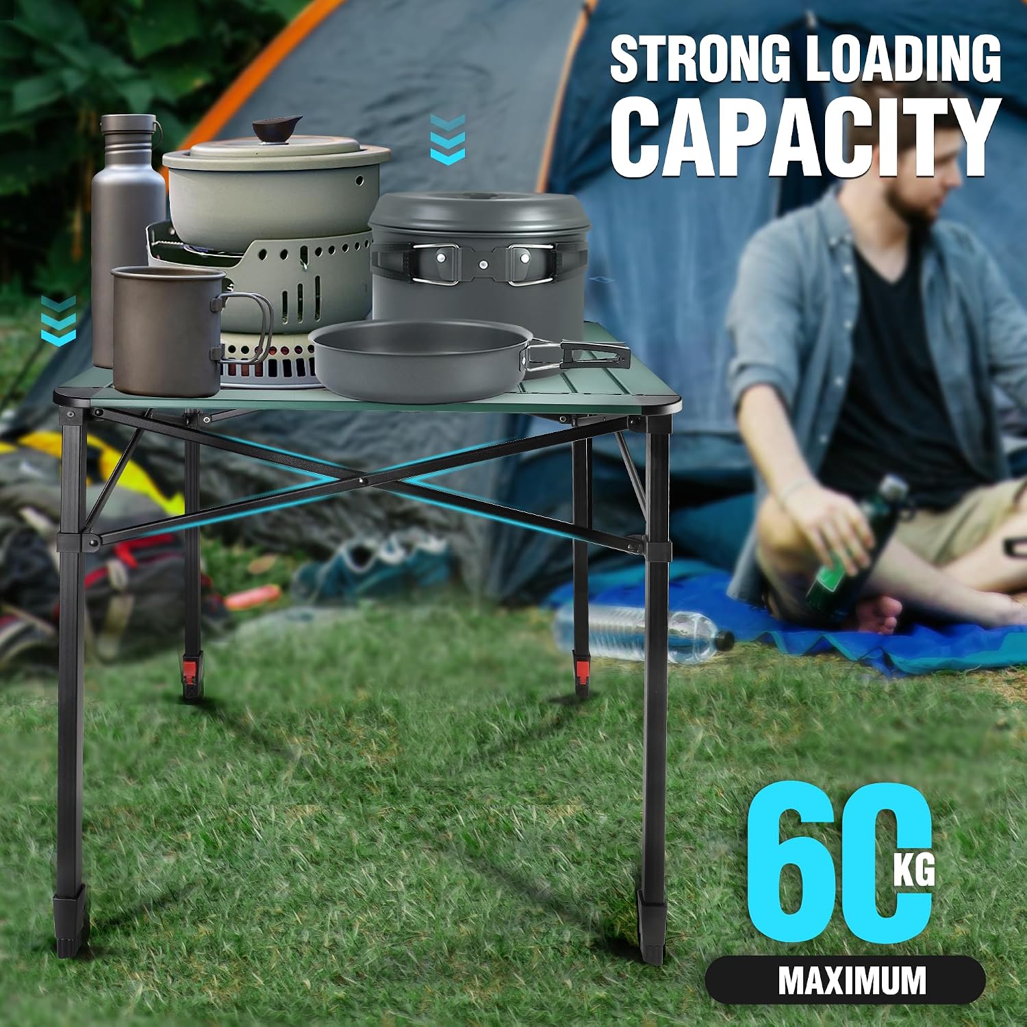 Thumbnail 4 de VILLEY Camping Table Folding, 70 cm