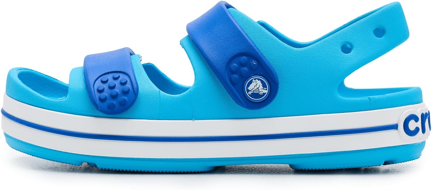 Detalle de Crocs Crocband Cruiser Sandali Venezian/Blue Bolt (36) – Comfort e stile per l’estate