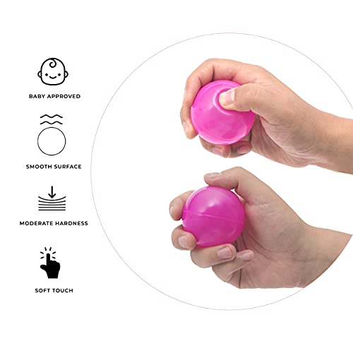 Detalle de Straame Playballs: Soft Multicolour Pit Ball Set (100 x 5.5cm) for Kids