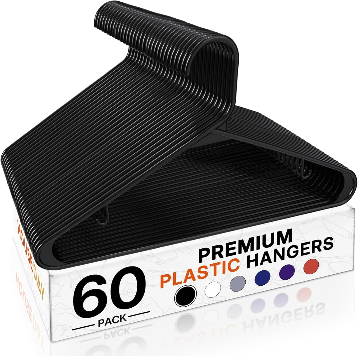 Detalle de HOUSE DAY 60-Pack Clothes Hangers