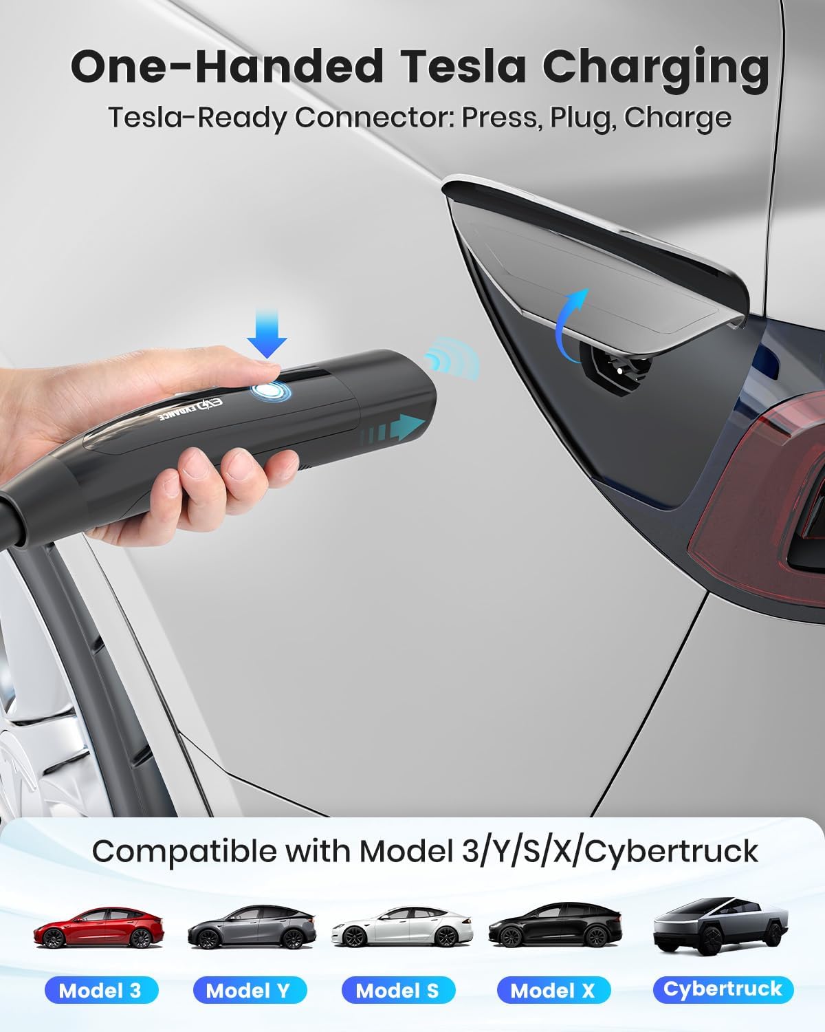 Thumbnail 4 de EVDANCE Level 2 24A EV Charger for Tesla