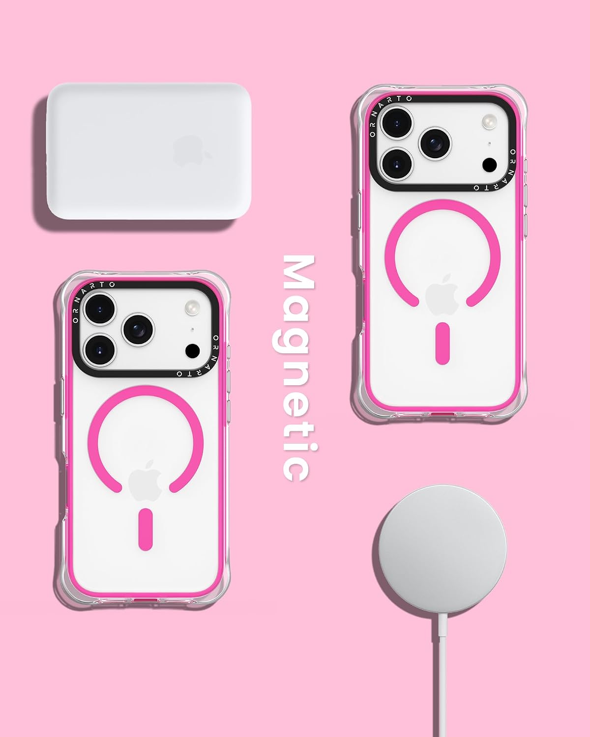 Thumbnail 6 de ORNARTO Air Case iPhone 17 Pro Max, MagSafe compatible