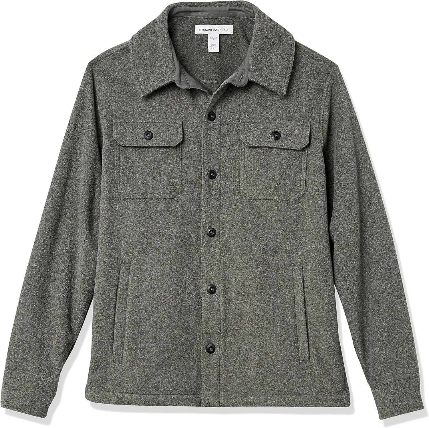 Thumbnail 4 de Amazon Essentials men’s long-sleeve polar fleece shirt jacket for winter