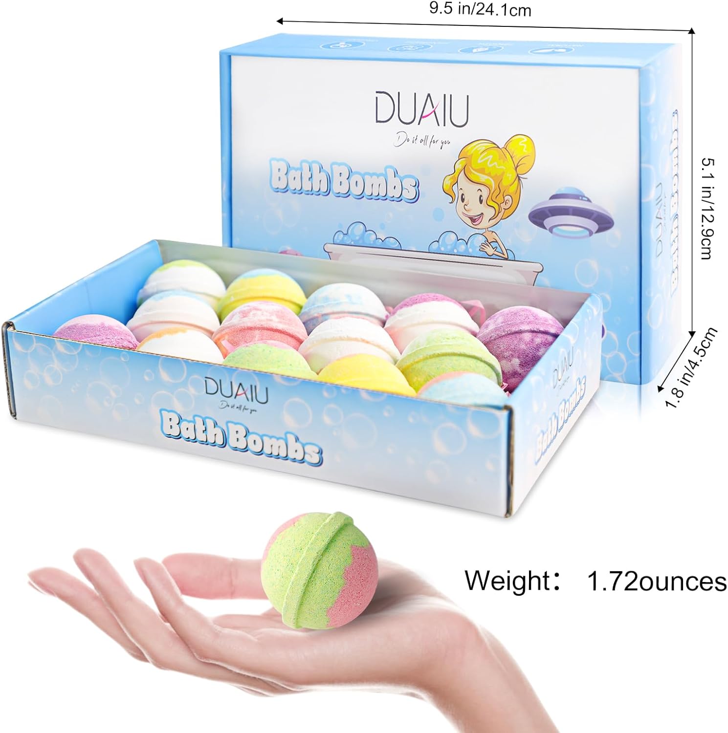 Thumbnail 5 de DUAIU Bath Bombs Gift Set