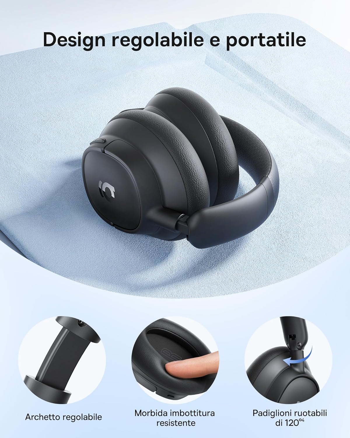 Thumbnail 6 de Baseus EH10 NC Cuffie Bluetooth ANC 45dB