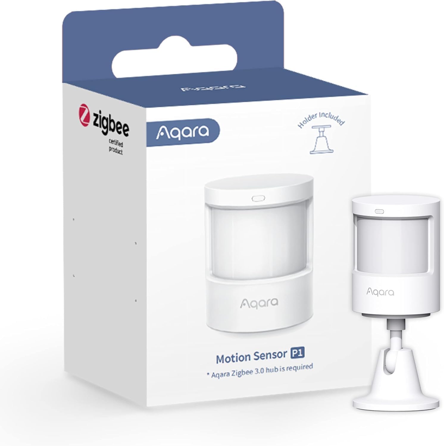 Thumbnail 6 de Aqara Bewegungsmelder P1 mit Lichtsensor – 2er Pack, 5 Jahre Akkulaufzeit, 170° Erfassungswinkel