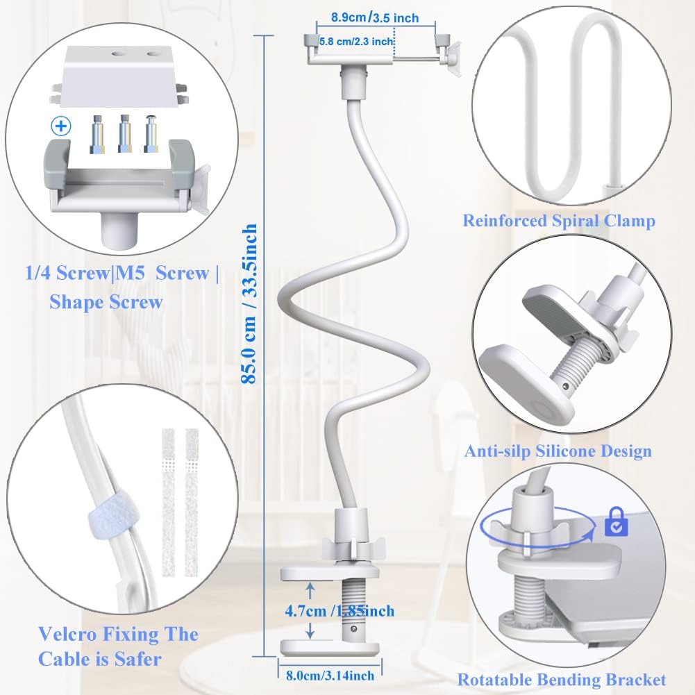 Detalle 2 de EYSAFT baby monitor clamp stand mount