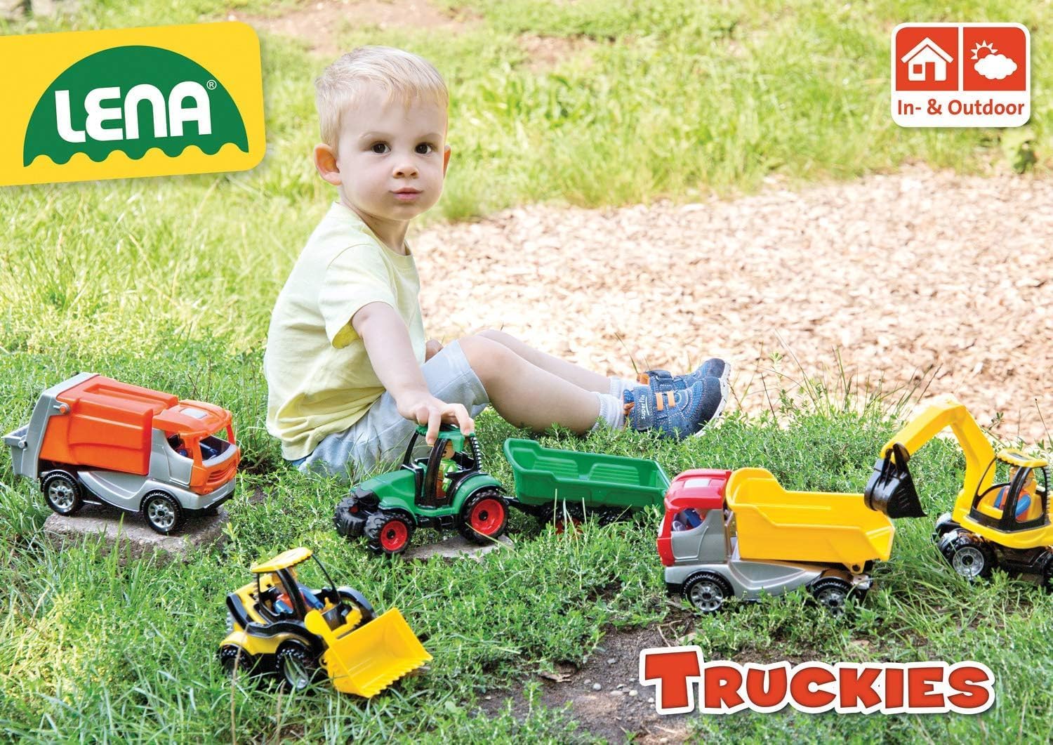 Thumbnail 6 de Lena Truckies Müllwagen 22 cm