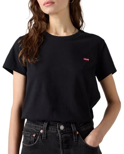 Detalle de Levi's The Perfect Tee, Donna - Mineral Black (XS)