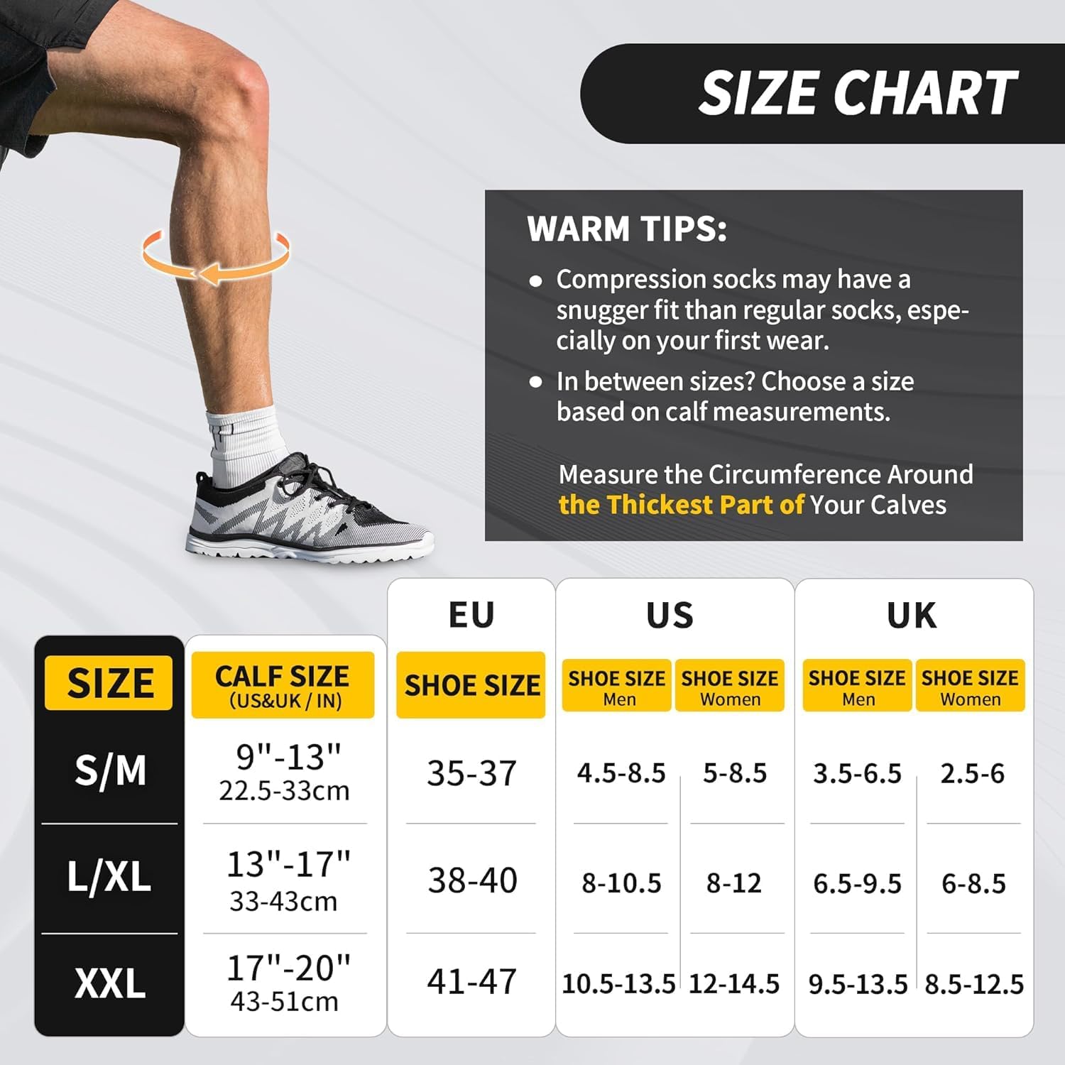Thumbnail 1 de CAMBIVO Compression Socks 15-20 mmHg