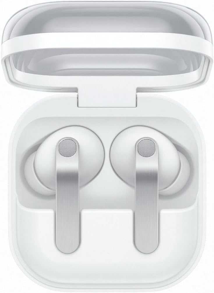 Detalle de Samsung Galaxy Buds4 Pro SM-R640NZWAXJP ワイヤレスイヤホン、ノイズキャンセリング・立体音響対応