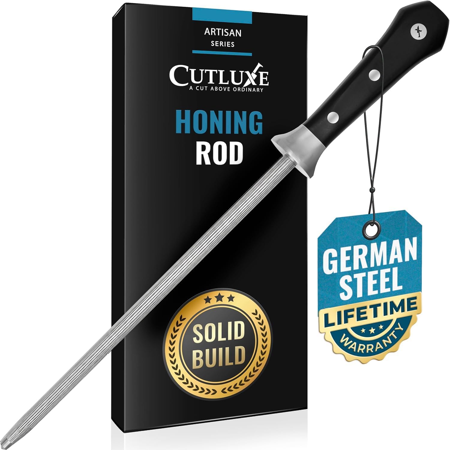 Detalle de Cutluxe Honing Rod, 10-Inch