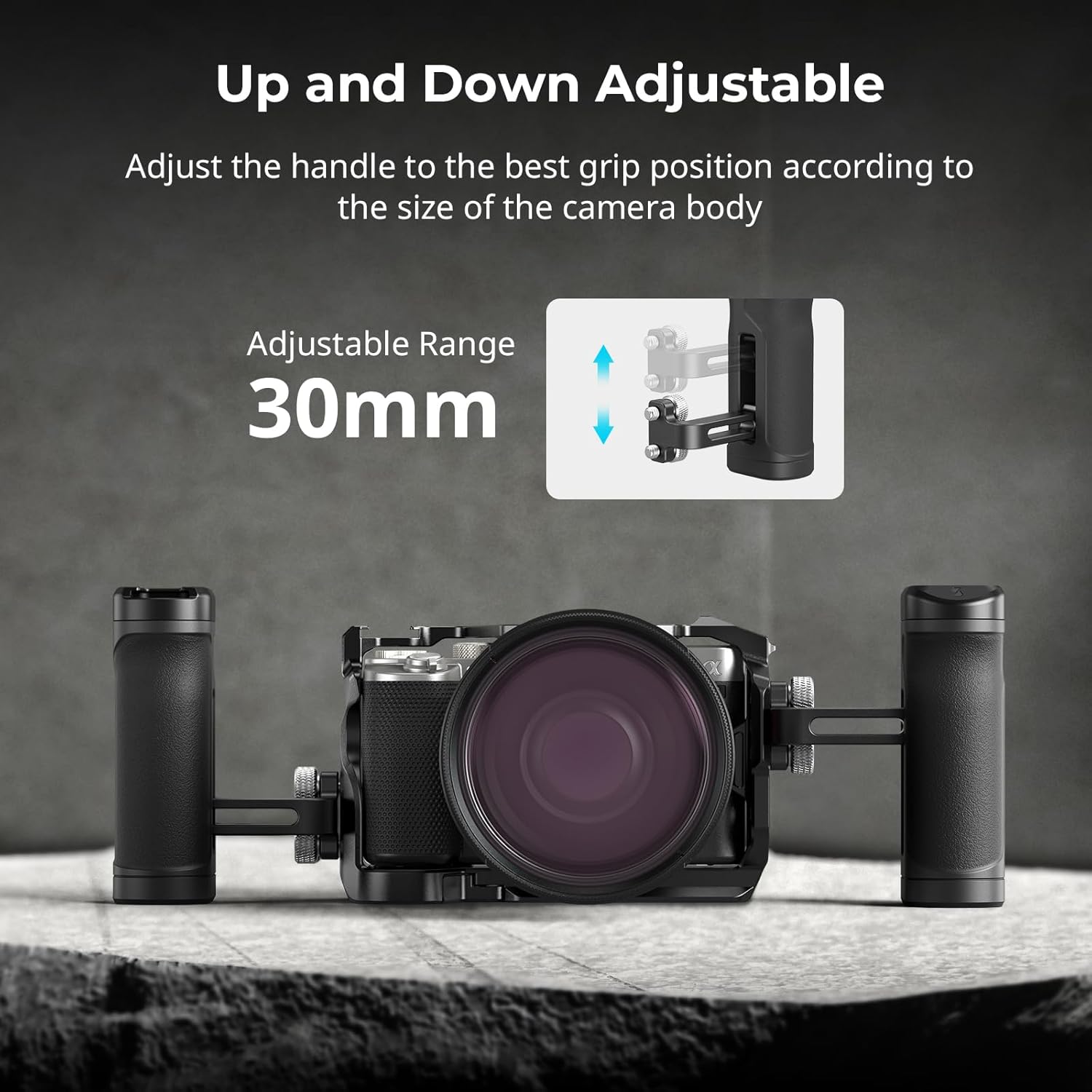 Thumbnail 3 de SMALLRIG Mini-Seitengriff Side Handle 4755 für 1/4”-20 Gewindelöcher
