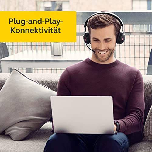Thumbnail 6 de Jabra Evolve2 65 casque sans fil anti-bruit, certifié Microsoft Teams