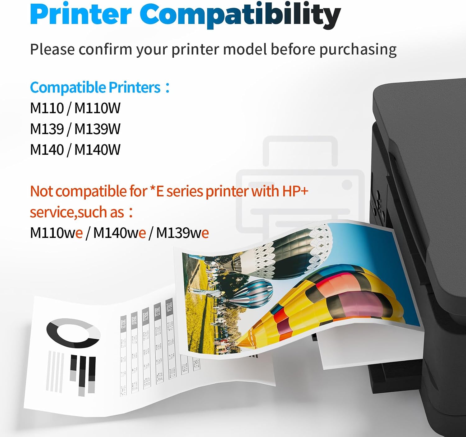 Detalle 2 de BAIINK 141A BLACK Compatible Toner Cartridge with Chip, Up to 1,000 Pages