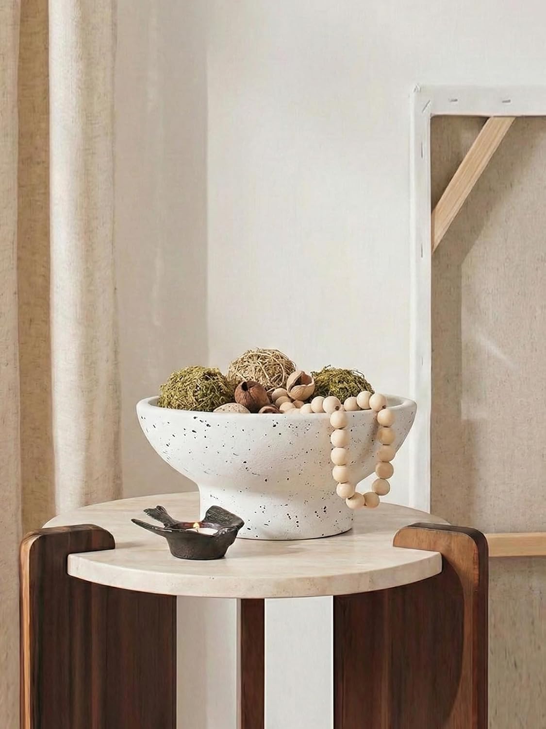 Detalle de LE TAUCI Ceramic Decorative Bowl 10-inch