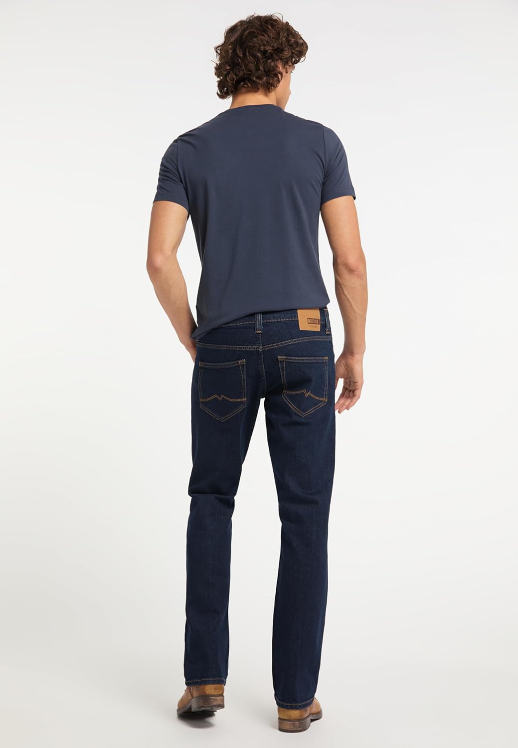 Thumbnail 4 de MUSTANG Jeans Herren Stretch Oregon Bootcut – Bequeme Denim-Hose in Schwarz/Blau