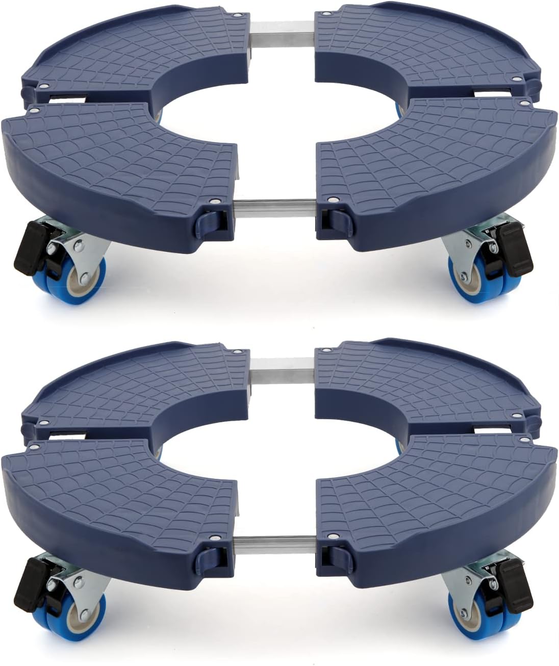 Detalle de W B D WEIBIDA Portavasi con Ruote Ø 40-54 cm, capacità 200 kg – Carrello rotante per interni ed esterni
