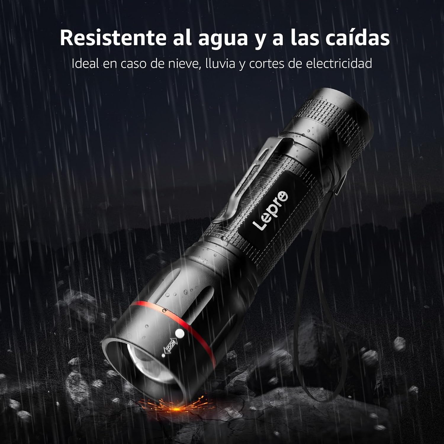 Thumbnail 4 de Lepro LE2050 Linterna LED 300 lúmenes