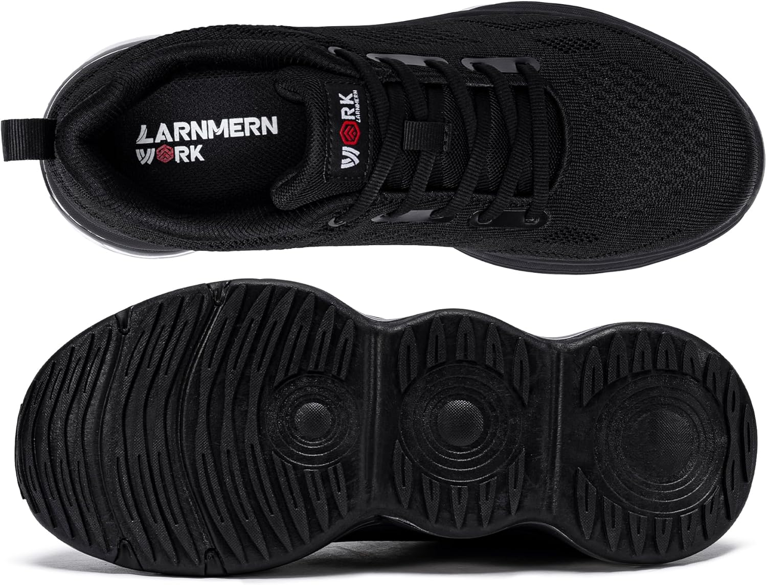 Thumbnail 3 de LARNMERN Steel Toe Cap Safety Trainers for Men – Slip-On, Lightweight & Durable Walking Shoes