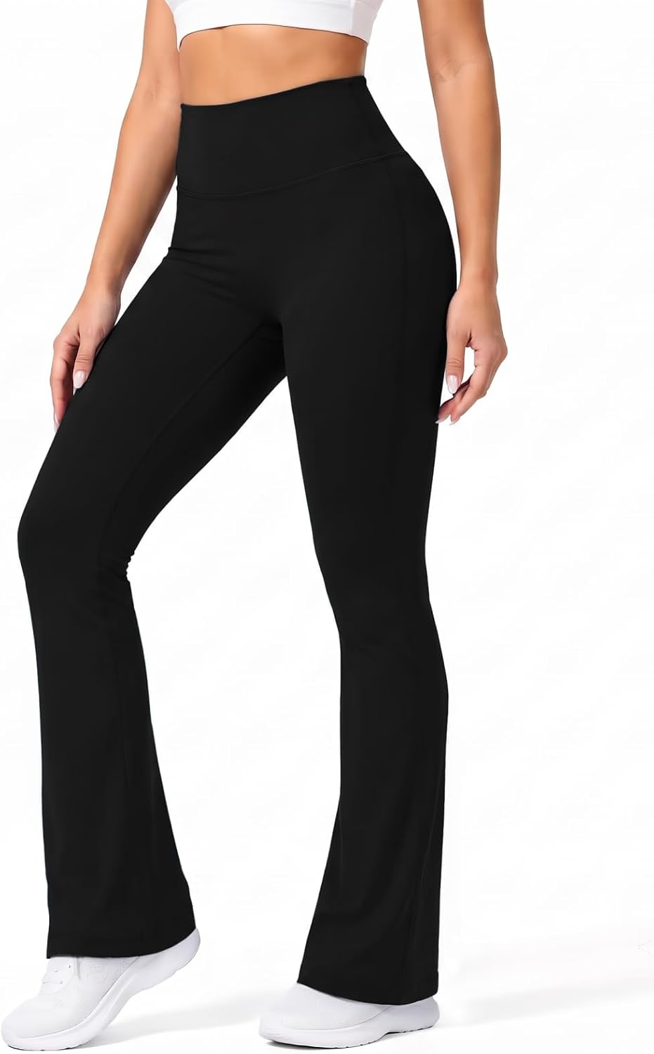 Detalle 2 de Sunzel No Front Seam Mini Flare Leggings Tummy Control