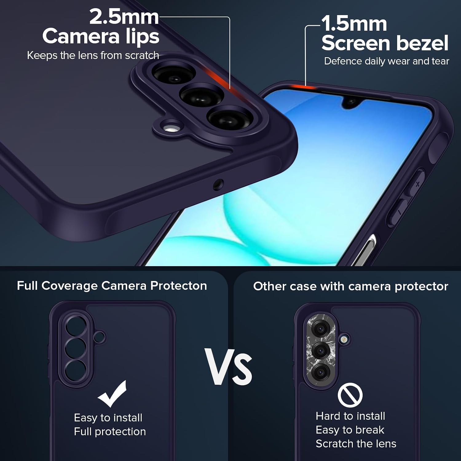 Thumbnail 3 de iVoler Cover Opaca Galaxy A17 Viola