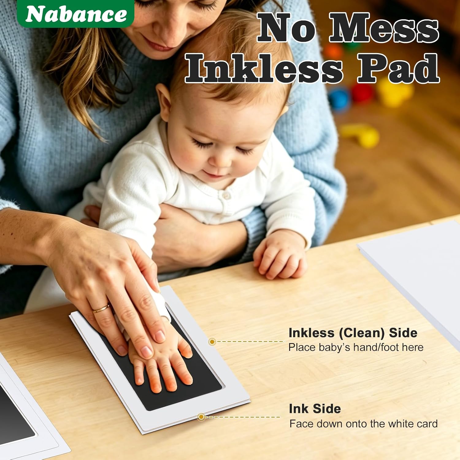 Thumbnail 4 de Baby inkless handprint kit for 0 to 6 months