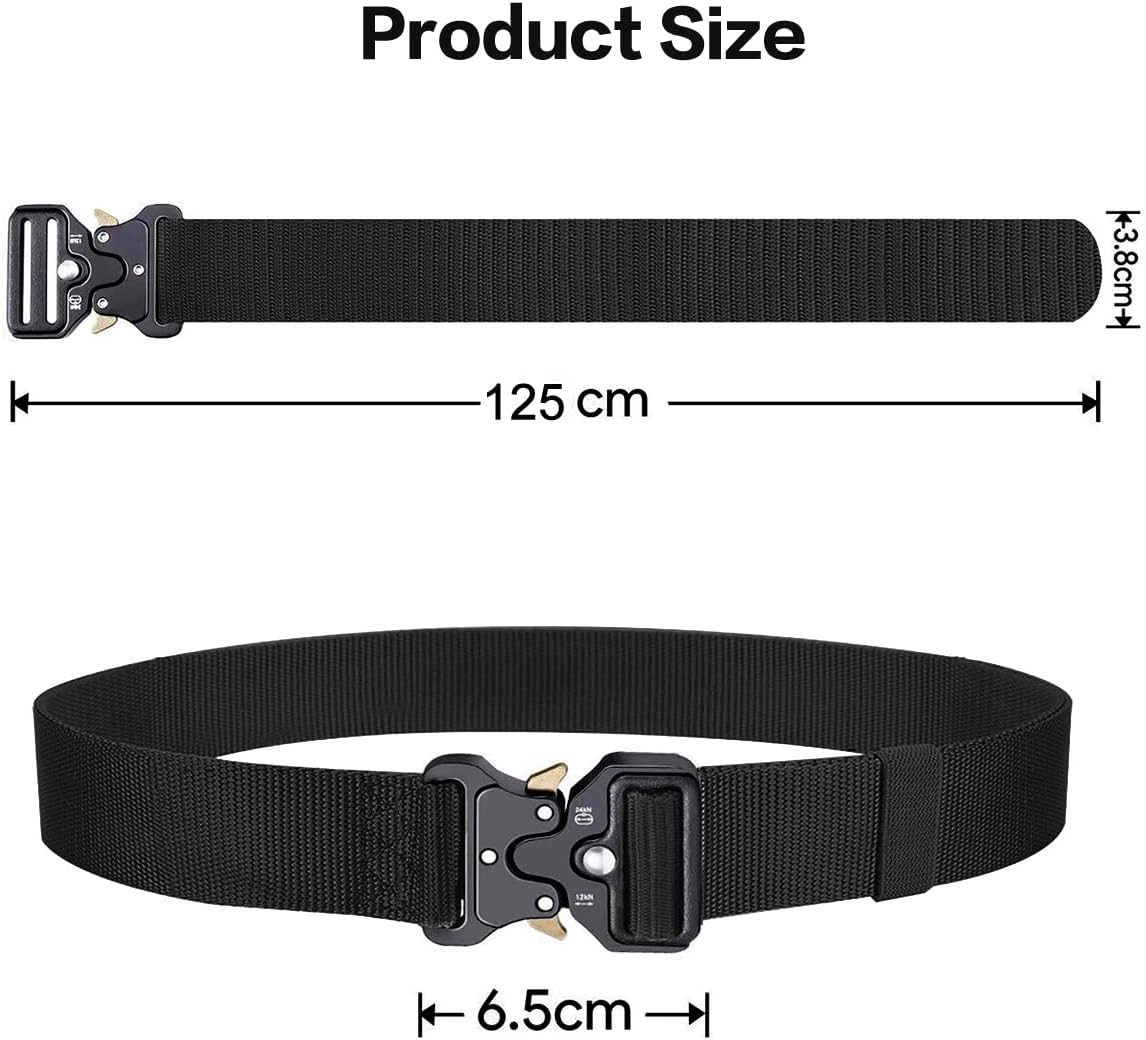 Thumbnail 5 de AivaToba tactische herenriem van 1000D nylon met metalen snelsluiting