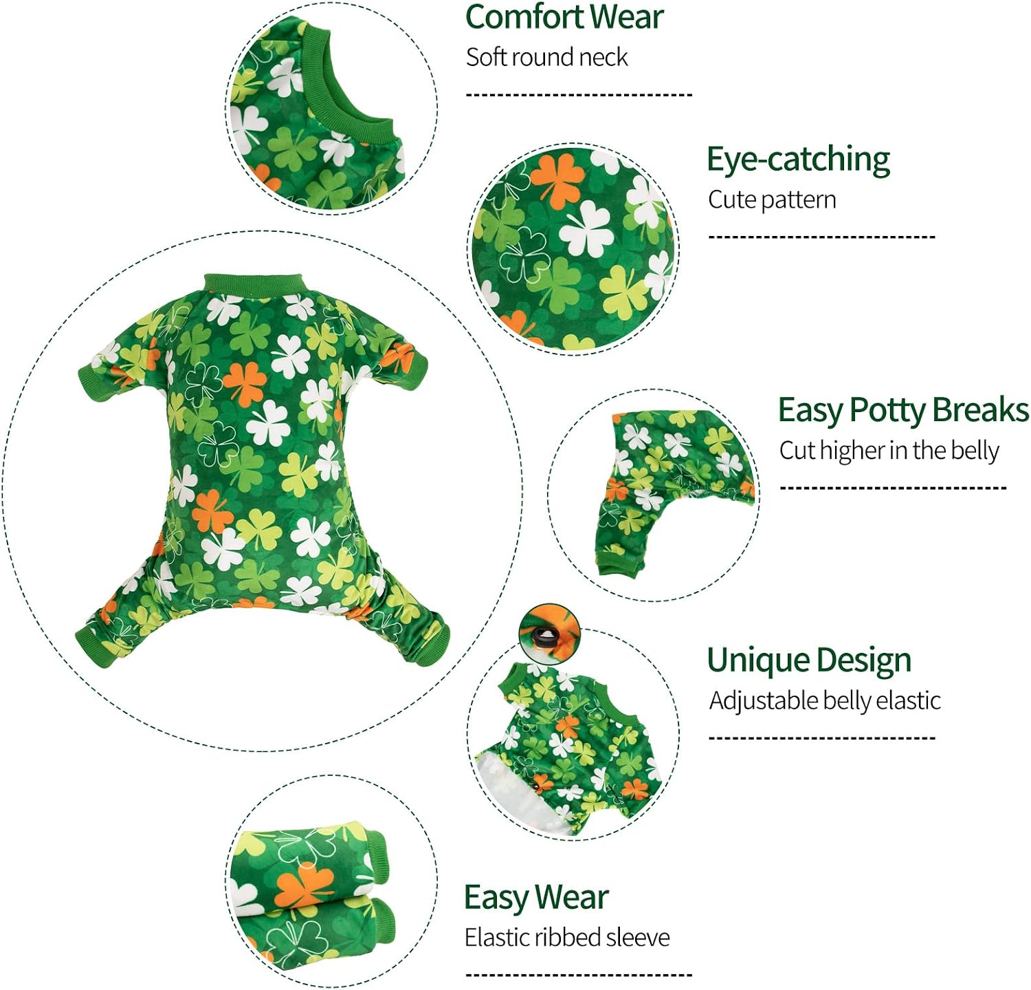 Detalle 2 de CuteBone Dog Pajamas P275XS