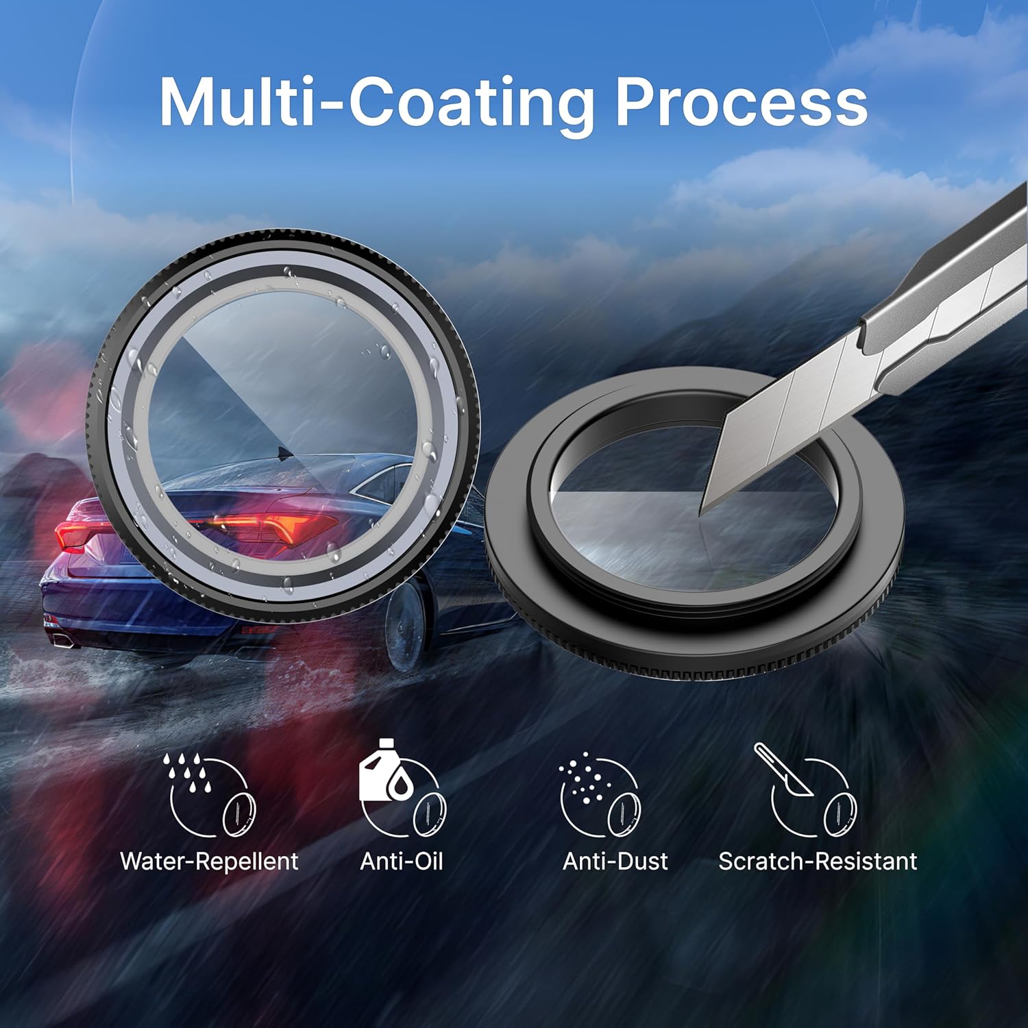 Thumbnail 6 de Miofive 34mm CPL Filter for Miofive S1 Dash Cam