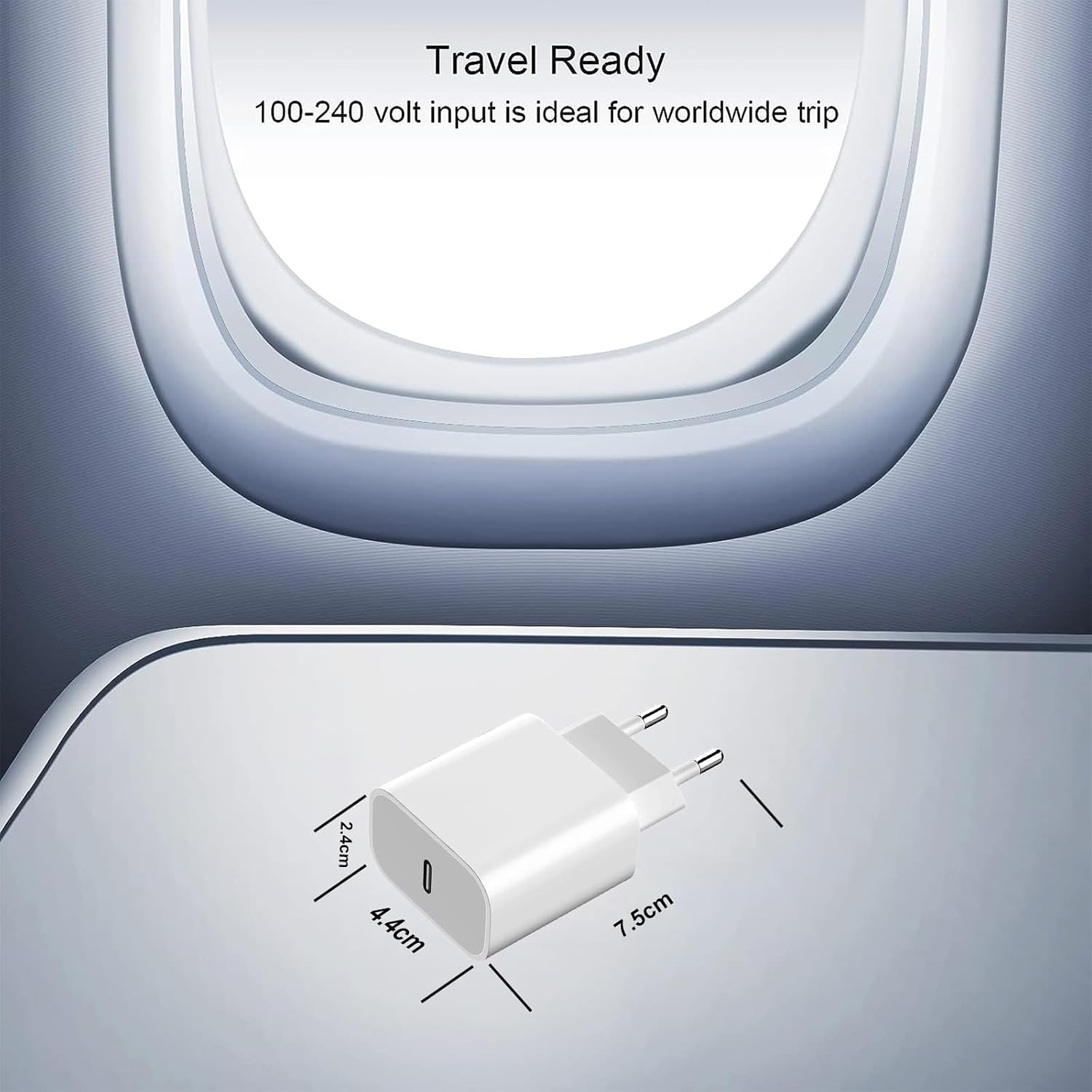 Thumbnail 5 de Adaptador USB-C 20W para iPhone carga rápida