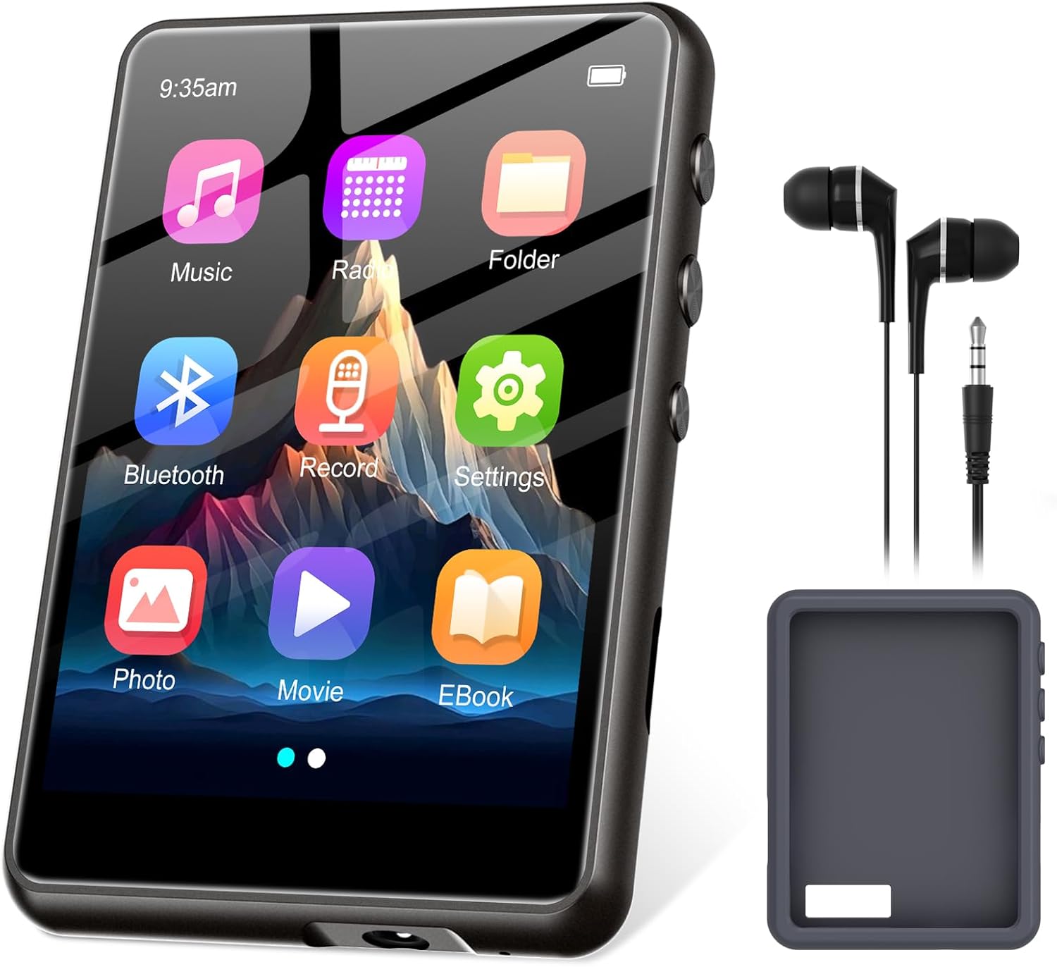Reproductor MP3 ZAQE 128 GB Bluetooth 5.3